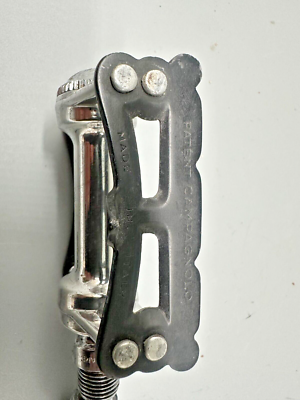 Campagnolo super leggeri pista pedals vintage track black cages 9