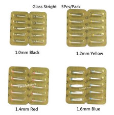 5x/Card Dental Fiber Post Glass Straight Screw Glass Root Canal Pins