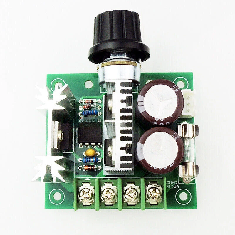 10A DC12-40V Pulse Width Modulator PWM DC Motor Speed Control Switch Controller- - Image 2 of 4