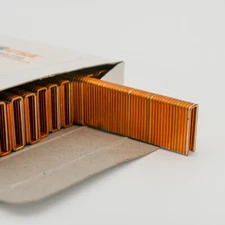 18 Gauge Crown Staples 3/4in long, 1/4" crown, 2,500Pcs/Box