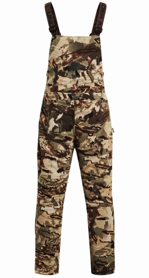 Under Armour 1378818 UA RUT Windproof Microfleece MD Forest AS Camo Bib Pant - Image 4 of 4