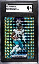 2023 Panini Mosaic Christian Kirk Tessellation Prizm 8/15 Jaguars SGC 9 🐆
