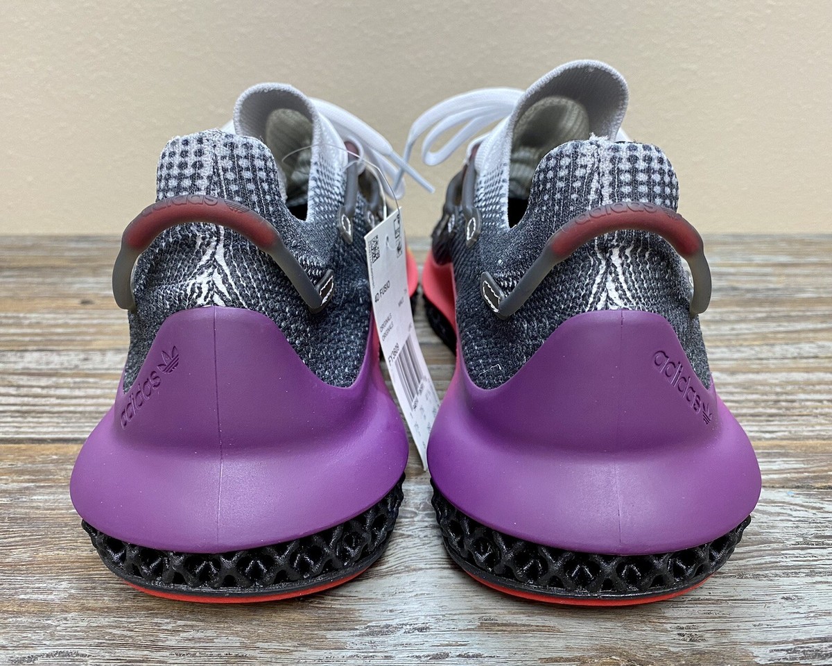 Adidas 4D Fusio Black Ultra Purple Sneakers FY3609 Men