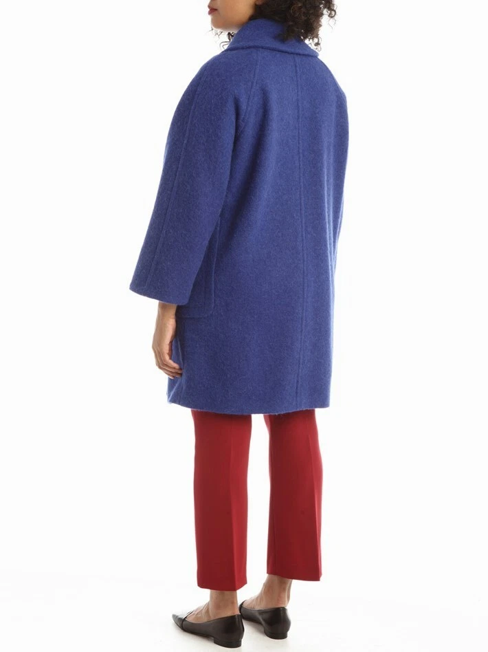 MARINA RINALDI by MAX MARA, Alpaca & Wool Coat, Size 27 MR, 18W US, 48 DE, 56 IT - Image 3 of 4