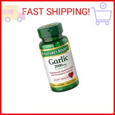 Nature's Bounty Garlic 2000mg, Tablets 120 ea