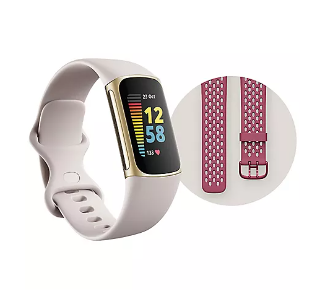 Fitbit Charge 5 Advanced Fitness Health Tracker with Built-in GPS-image