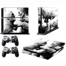 Batman Joker Vinyl Decal Skin Sticker Case For PS4 Console  2 Controllers 24