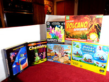 5 PIECE UNUSED CHEMISTRY-SCIENCE-CREATIVITY PLAY SETS ALL NEVER USED NICE - L253