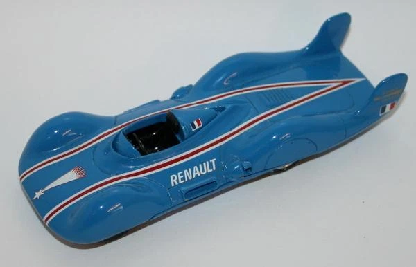 1/43 Scale White Metal - 1956 Renault Etoile Filante Shooting Star Record Car - Photo 3/4