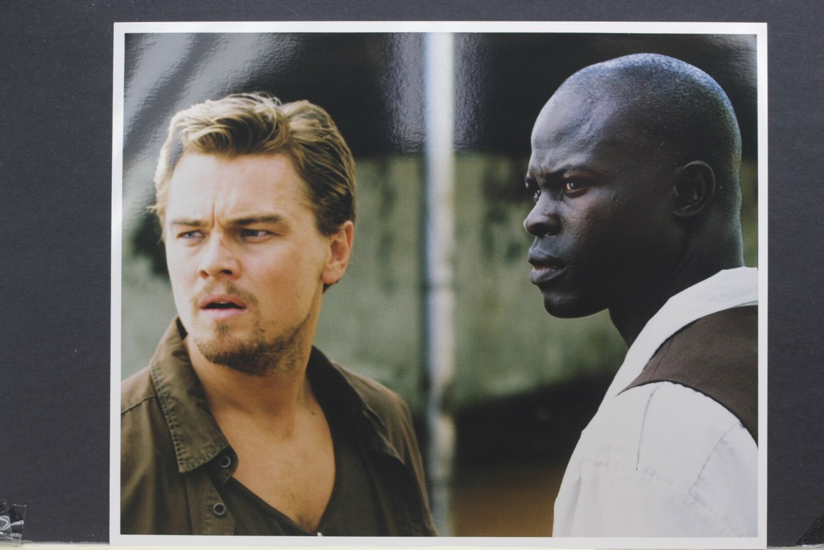 Djimon Hounsou Leonardo DiCaprio Blood Diamond Promo 8x10