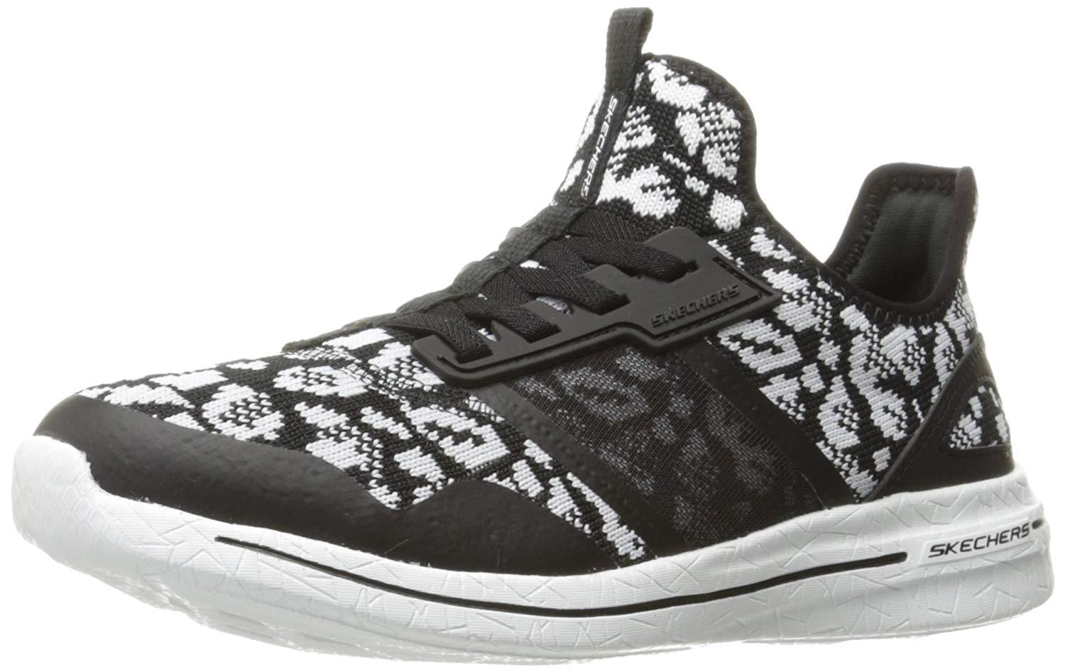 Skechers Sport Women's Burst 2.0 Game Changing Fashion Sneaker,Black/White,8 M Skechers Sport Women's Burst 2.0 Game Changing Fashion Sneaker,Black/White,8 M
