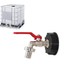 Kadryxon IBC Tank Hahn - 3/4 Zoll Kugelhahn Mit Adapter Für Wassertanks