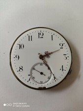 Golden Pocket Watch Movement 45mm working
