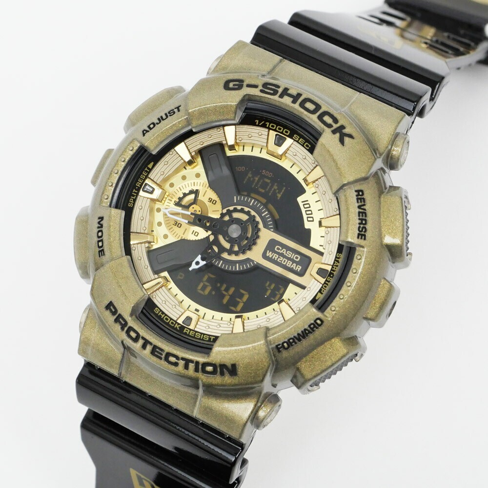 時計 G-shock ga-110ne-9ajr G-SHOCK BOX訳あり プレミア商品 Gショック CASIO カシオ 30周年