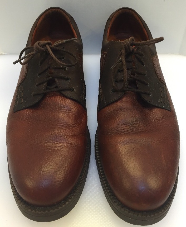 Johnston & Murphy Passport Leather Saddle Shoes‎ Mens 8.5 Brown Oxford s-l400.jpg main image 3