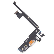 OEM Charging Port Dock Flex Cable Mic Replacement for iPhone 12 Pro Max White