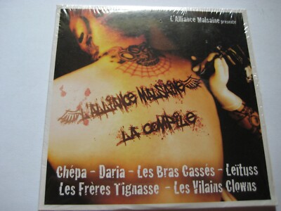 CD - VA - L'Alliance Malsaine - La Compile - Punk