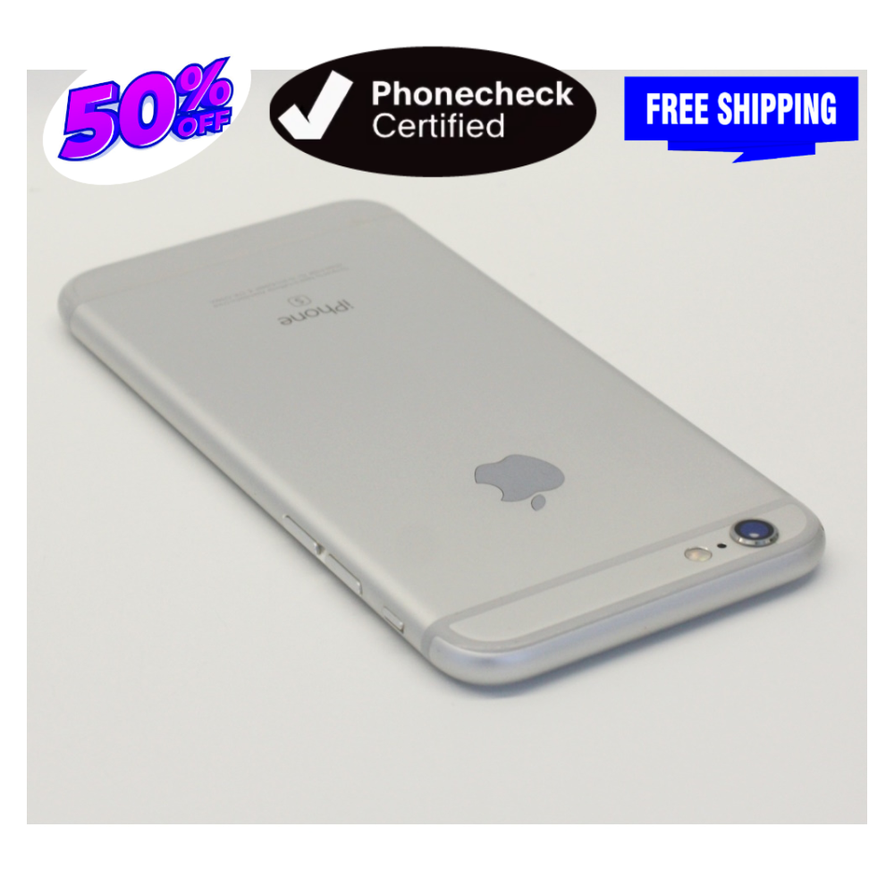 Apple iPhone 6s Unlocked Verizon Silver/Gray -16GB 32GB 64GB 128GB