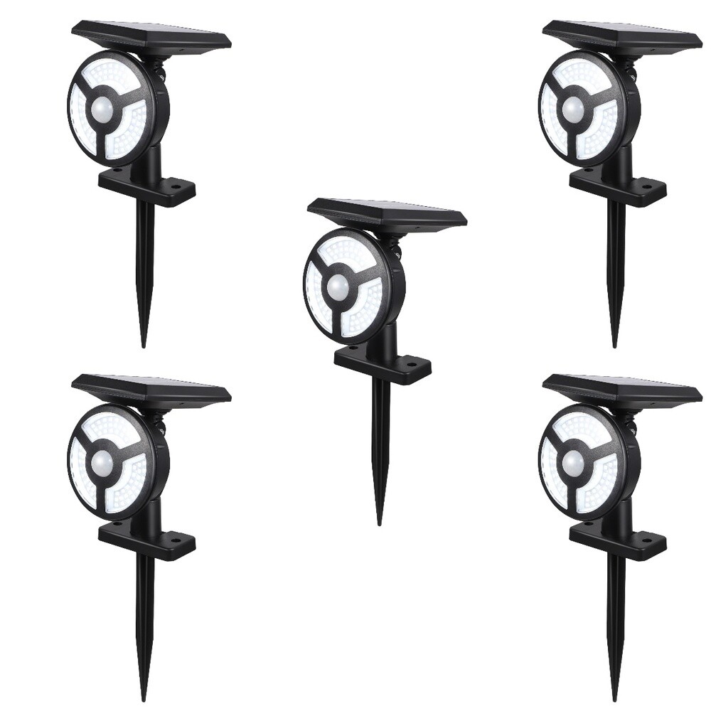 5x Mehrzweck Hof Outdoor Solar Licht Dekoration Solar Motion Licht Solar Lampe