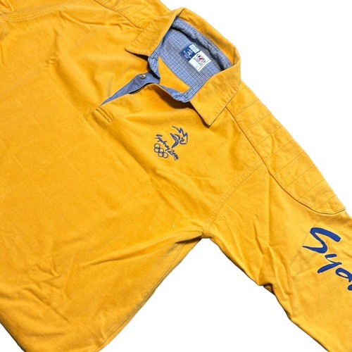 Camisa de Colección 2000 Sydney Olympics Line 7 Amarillo Algodón Juegos Olímpicos Náuticos L - Imagen 4 de 12