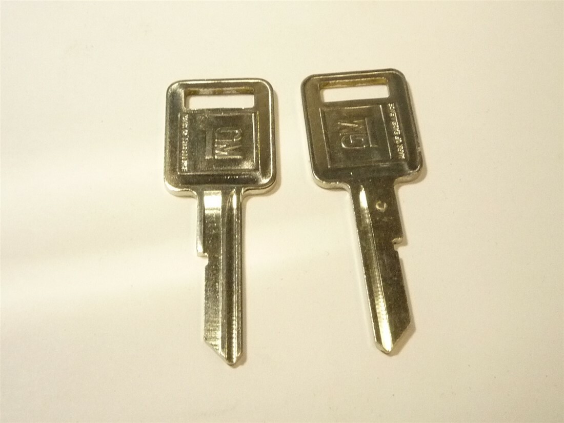 One Chevrolet GM Buick Pontiac OEM Ignition Key Blank B44 Letter Code E - Foto 4