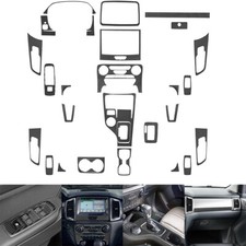 28pcs For Ford Ranger 2019-22 Carbon Fiber Full Kits Interior Trim 28pcs For Ford Ranger 2019-22 Carbon Fiber Full Kits Interior Trim