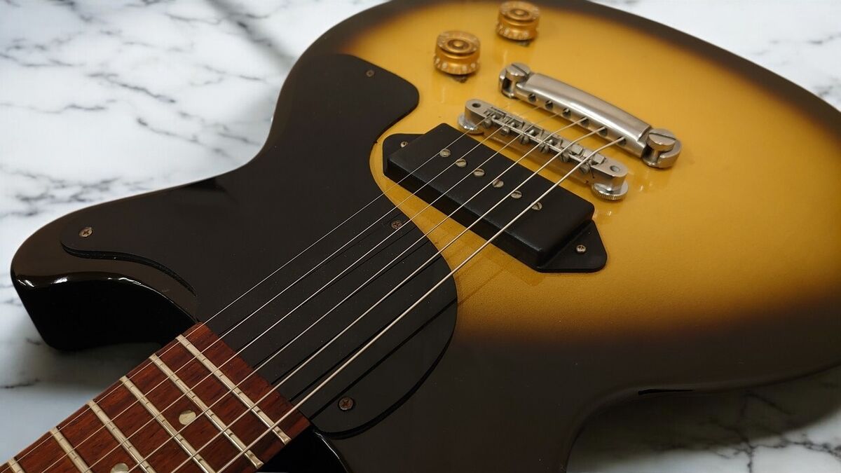 Gibson 1989 Les Paul Junior DC Sunburst Mahogany w/ Hard Gibson 1989 Les Paul Junior DC Sunburst Mahogany w/ Hard