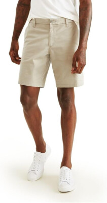 Dockers Mens Ultimate Straight Fit Supreme Flex Shorts in Porcelain Khaki 54