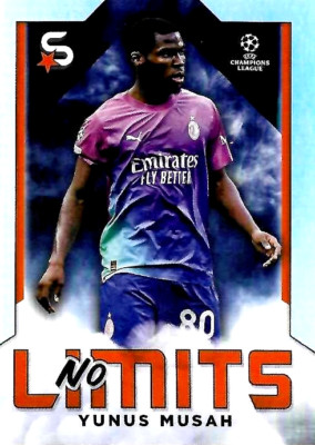 TCS 2103 Topps Super Stars 2023/24 Yunus Musah No Limits NL-02