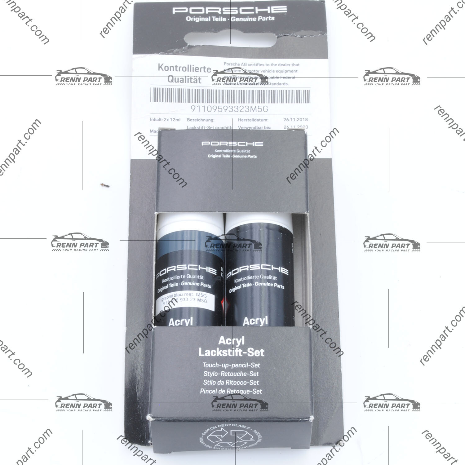 Graphite Auto Paint Code New Genuine Porsche Touch Up Paint Graphite Blue Metallic Paint Code ...