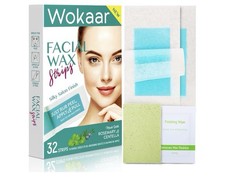 Hypoallergenic Facial Wax Strips for Sensitive Skin