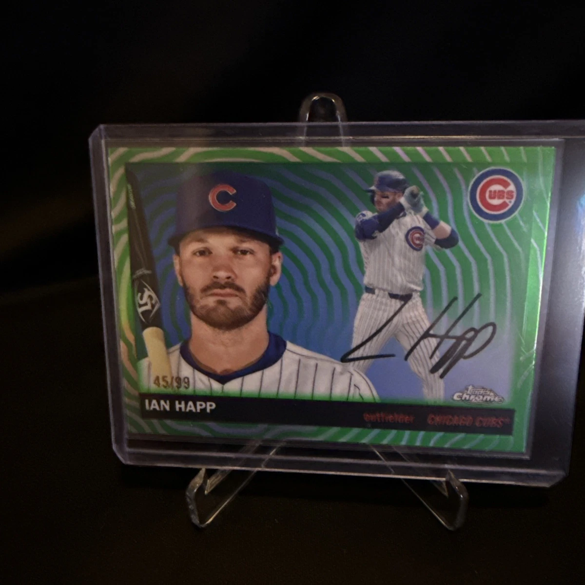 IAN HAPP 直筆サインカード MLB 野球 ラストナンバー！！ Ian Happ Baseball Serial Numbered Sports Trading Cards