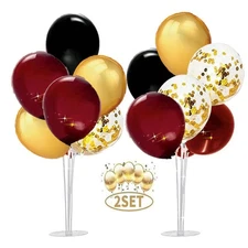 Graduation Decorations Maroon Gold 2025/Burgundy Graduation Decorations ASU F...