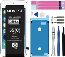 Replacement Battery for iPhone 5S 5C 3500mAh High Capacity Battery Fit for