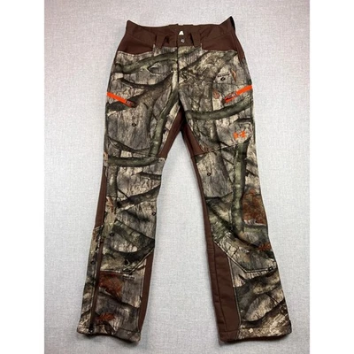 Under Armour Ayton Storm ColdGear Hunting Pants Men 32 Mossy Oak Treestand Tech - Image 1 of 4