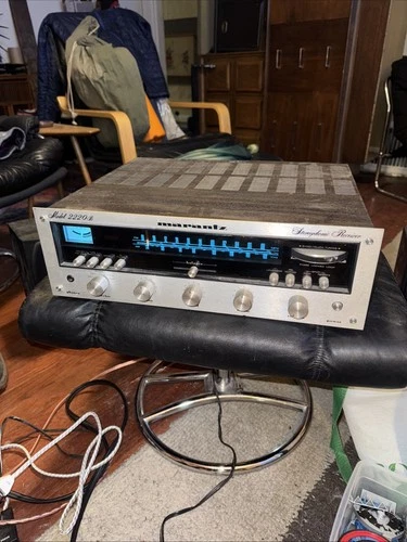 Marantz Model 2220B Vintage Stereo Receiver Tested Working Great