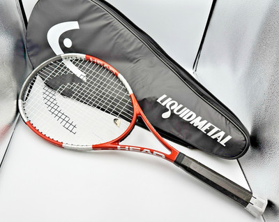 Head Liquid Metal Radical Tennis Racquet L4 Size 4 1/2 Grip & Head Carrying Case