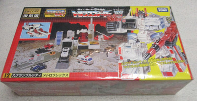 TRANSFORMERS REISSUE METROPLEX ENCORE 12 TOMY TAKARA NEW SEALED IN BOX 2008