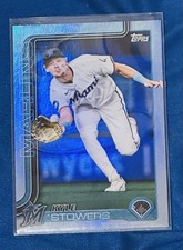 2025 Topps Series 2 Kyle Stowers Rainbow Foil Florida Marlins #399