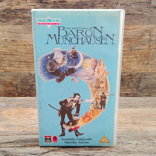 The Adventures of Baron Munchausen VHS PAL PG 1988 Terry Gilliam Columbia Ed
