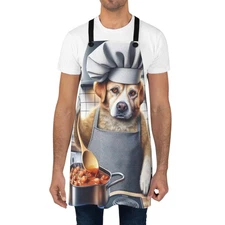 Dog Cooking Apron – Fun Kitchen Gift for Dog Lovers & Home Chefs