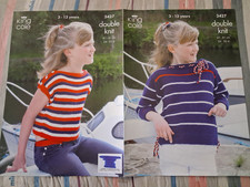 KNITTING PATTERN---CHILD'S SWEATER & TOP