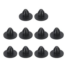 10pcs Hole Plug 3/16 Inch (4.2mm) Button Plugs Fit for 4mm Hole, Black