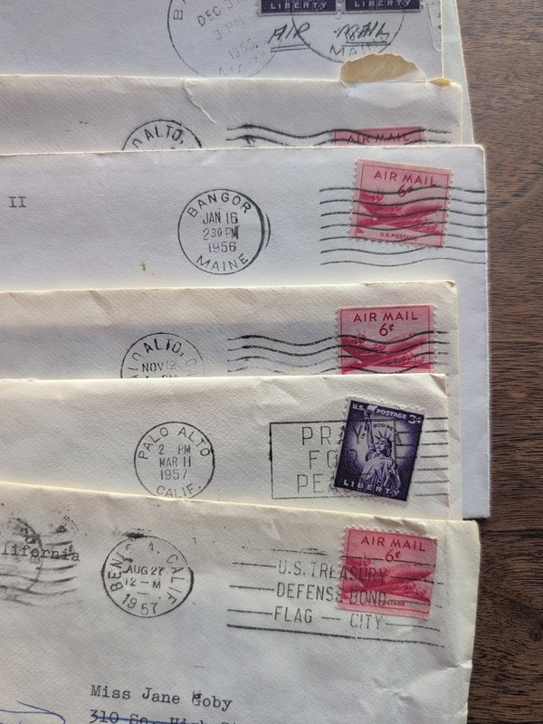 Vintage Air Force Military Handwritten Sweetheart 30+ Letters 1950s