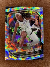 2025 Panini Prizm WNBA Cracked Ice Prizm #33 Dana Evans Las Vegas Aces
