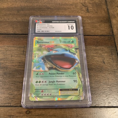 Venusaur-EX graded PSA 10 for sale on eBay