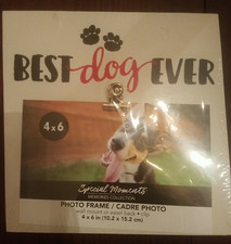 Best Dog Ever 4 X 6 Special Moments Photo Frame Warped Framed Brand New-SHIP24H