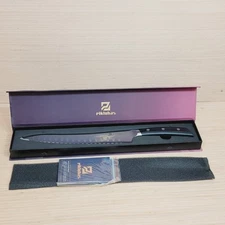 Piklohas  Bread Knife, 10-inch Multifunction Serrated Knife, German High Carbon