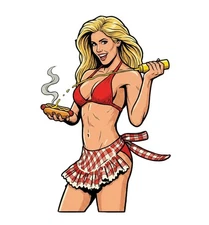 WWE Naughty Torrie Wilson Wrestling Water Resistant Sticker WWF WCW AEW NXT