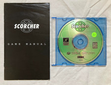 Scorcher (Sega Saturn, 1996) Disc & Manual Tested Works